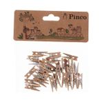 Pinco Mandal Ahşap Natürel Mini 30 Lu