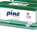 Pine 30'lu 4 Paket 120 Adet Belbantlı Medium Hasta Bezi
