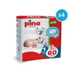 Pine Classic No:1 Yenidoğan 240 Adet Bebek Bezi
