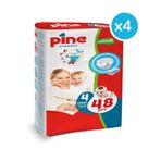 Pine Classic No:4 Maxi 192 Adet Bebek Bezi