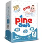 Pine Soft No:6 XLarge 16 Adet Bebek Bezi