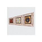 Pinecone Şems Suresi, Nazar Boncuğu, Bereket Duası Taş Duvar Tablosu - Çerçeveli Taş Tablo - Dekoratif Duvar Sanatı - Modern Ev ve Ofis Duvar Dekoru T3-295