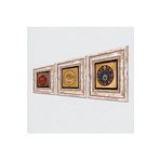 Pinecone Stone Bismillah, Nazar Boncuğu, Bereket Duası Taş Duvar Tablosu - Çerçeveli Taş Tablo - Dekoratif Duvar Sanatı - Modern Ev ve Ofis Duvar Dekoru T3-298