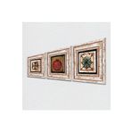 Pinecone Stone Fas Desenli Vintage, Bereket Duası Taş Duvar Tablosu - Çerçeveli Taş Tablo - Dekoratif Duvar Sanatı - Modern Ev ve Ofis Duvar Dekoru T3-140