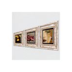 Pinecone Stone Gustav Klimt Altın Gözyaşları, Leonardo da Vinci Mona Lisa, Nar Taş Duvar Tablosu - Çerçeveli Taş Tablo - Dekoratif Duvar Sanatı - Modern Ev ve Ofis Duvar Dekoru K3-1408