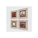 Pinecone Stone Hilye-i Şerif, Bereket Duası, Semazen, Nar Taş Duvar Tablosu - Çerçeveli Taş Tablo - Dekoratif Duvar Sanatı - Modern Ev ve Ofis Duvar Dekoru K4-652