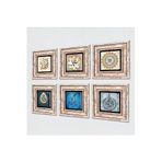 Pinecone Stone İslami Taş Duvar Tablosu - Çerçeveli Taş Tablo - Dekoratif Duvar Sanatı - Modern Ev ve Ofis Duvar Dekoru T6-16