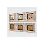 Pinecone Stone İslami Taş Duvar Tablosu - Çerçeveli Taş Tablo - Dekoratif Duvar Sanatı - Modern Ev ve Ofis Duvar Dekoru T6-25