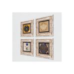 Pinecone Stone Lotus Çiçeği, Yaşam Çiçeği, Ebru Sanatı, Nazar Taş Duvar Tablosu - Çerçeveli Taş Tablo - Dekoratif Duvar Sanatı - Modern Ev ve Ofis Duvar Dekoru T4-804