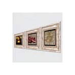 Pinecone Stone Mozaik Serisi, Leonardo da Vinci Mona Lisa, Nar Taş Duvar Tablosu - Çerçeveli Taş Tablo - Dekoratif Duvar Sanatı - Modern Ev ve Ofis Duvar Dekoru K3-1413