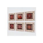 Pinecone Stone Nar, Desen Taş Duvar Tablosu - Çerçeveli Taş Tablo - Dekoratif Duvar Sanatı - Modern Ev ve Ofis Duvar Dekoru T6-77