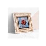 Pinecone Stone Nar Taş Duvar Tablosu - Çerçeveli Taş Tablo - Dekoratif Duvar Sanatı - Modern Ev ve Ofis Duvar Dekoru T1-05