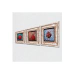 Pinecone Stone Nar Taş Duvar Tablosu - Çerçeveli Taş Tablo - Dekoratif Duvar Sanatı - Modern Ev ve Ofis Duvar Dekoru T3-190