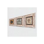 Pinecone Stone Nazar Boncuğu, Çini Sanatı, Hayat Ağacı Taş Duvar Tablosu - Çerçeveli Taş Tablo - Dekoratif Duvar Sanatı - Modern Ev ve Ofis Duvar Dekoru T3-272