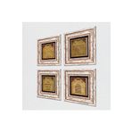 Pinecone Stone Nazar Duası, Bereket Duası, Ayet-el Kürsi, Esma'ül Hüsna Taş Duvar Tablosu - Çerçeveli Taş Tablo - Dekoratif Duvar Sanatı - Modern Ev ve Ofis Duvar Dekoru T4-09