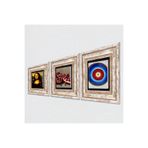 Pinecone Stone Nazar, Leonardo da Vinci Mona Lisa, Nar Taş Duvar Tablosu - Çerçeveli Taş Tablo - Dekoratif Duvar Sanatı - Modern Ev ve Ofis Duvar Dekoru K3-1441