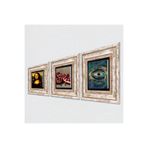 Pinecone Stone Nazar, Leonardo da Vinci Mona Lisa, Nar Taş Duvar Tablosu - Çerçeveli Taş Tablo - Dekoratif Duvar Sanatı - Modern Ev ve Ofis Duvar Dekoru T3-1433