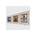 Pinecone Stone Nazar, Semazen, Fatma Ana Eli (Hamsa) Taş Duvar Tablosu - Çerçeveli Taş Tablo - Dekoratif Duvar Sanatı - Modern Ev ve Ofis Duvar Dekoru K3-1992