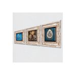 Pinecone Stone Semazen, Hu, Araf Suresi 31.Ayet Taş Duvar Tablosu - Çerçeveli Taş Tablo - Dekoratif Duvar Sanatı - Modern Ev ve Ofis Duvar Dekoru K3-69