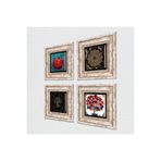 Pinecone Stone Sri Yantra, Hayat Ağacı, Nar Ağacı, Nar Taş Duvar Tablosu - Çerçeveli Taş Tablo - Dekoratif Duvar Sanatı - Modern Ev ve Ofis Duvar Dekoru K4-1049