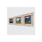 Pinecone Stone Van Gogh Selvi Ağaçlı Buğday Tarlası, Zeytin Ağaçları, Yıldızlı Gece Taş Duvar Tablosu - Çerçeveli Taş Tablo - Dekoratif Duvar Sanatı - Modern Ev ve Ofis Duvar Dekoru K3-589
