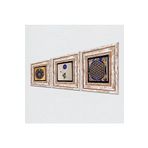 Pinecone Stone Yaşam Çiçeği, Ebru Sanatı, Nazar Taş Duvar Tablosu - Çerçeveli Taş Tablo - Dekoratif Duvar Sanatı - Modern Ev ve Ofis Duvar Dekoru T3-361