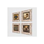 Pinecone Stone Yaşam Çiçeği, Semazen, Vav, Nazar Taş Duvar Tablosu - Çerçeveli Taş Tablo - Dekoratif Duvar Sanatı - Modern Ev ve Ofis Duvar Dekoru T4-619