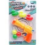 Ping Pong Shooting 17X28 cm Kutusunda Top Fırlatan Hedef Ördekli Oyuncak Tabanca - Turuncu