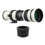 Pingfen Kamera MF Süper Telefoto Zum Lensi F/8.3-16 420-800mm T2 Dağı, FX montajlı Adaptör Halkası ile Fujifilm X-Pro2 için 1/4 Diş Değiştirme X-E2 X-E3 X-A5 X-M1 X-T1 X-T2 XT3 X-T10 X-T20 X-T30 X-H1 X