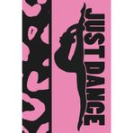Pink and Black Just Dance (Dancer/Gymnast): Blank 120 Page Lined Journal/Notebook/Poetry/Lyric Book