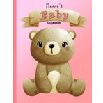 Pink Baby Log Book for Nanny: a daily journal to record and monitor your baby's sleeping, feeding, diapers and more. 100 pages 8.5" x 11"