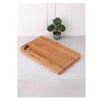 PİNK DESİGN KİTCHEN Lüx Bambu Kesme Tahtası Antibakteriel 30x20x1,8cm