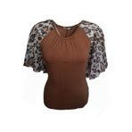 Pink Dream Fashion Kadın Penye Bluz P-02091