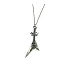Pink Floyd Elektro Gitar Figürlü Rock Müzik Kolyesi – Unisex Zincir 60 Cm