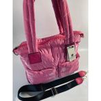 Pink Metalik Pembe Kol ve Omuz Çantası 45X35 - Renkli