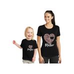 Pink Sky Tişört (TEKLİ ÜRÜNDÜR KOMBİN YAPMAK İÇİN 2 ADET EKLEYİNİZ Anne Ve Kız Çocuk