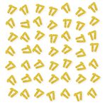PINKAAJ 100'lü Set 1 Numara Konfeti, Altın Parıltılı 1 Kağıt Dağılımı, 1. Doğum Günü Partisi Konfeti, Bir Pasta Dekoru, Mutlu 1. Yıl Dönümü Parti Dekoru (19)