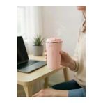 Pinkah Paslanmaz Çelik Kahve Termos Bardak Matara 500 ml Pembe Renk – PKH-PJ-3549-L