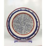 Pinkev 6 Kişilik Seramik Pasta Tatlı Tabağı Seti - 20CM