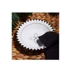 Pinkev Black Drops 6 Kişilik 16Cm Seramik Çorba Kasesi Kase Seti