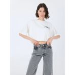 Pinko Beyaz Kadın Standart T-Shirt 104257