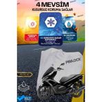 Pinlock Bajaj Ns 200 Su Geçirmez Dayanıklı Motosiklet Brandası (Tokalı)