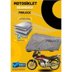 Pinlock Honda Cbf Su Geçirmez Dayanıklı Motosiklet Brandası Miflonlu Kalın Premium Kumaş Clipsli - Gri
