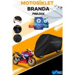 Pinlock Honda Cbr Su Geçirmez Siyah Motosiklet Brandası Miflonlu Kalın Premium Kumaş Clipsli