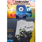 pinlock Kuba Tk 03 Su Geçirmez Dayanıklı Motosiklet Brandası (TOKALI)