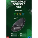 pinlock Motosiklet Rks Freccia Uyumlu Deri Sele Kılıfı