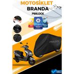 Pinlock Rks Blazer Uyumlu Su Geçirmez Siyah Motosiklet Brandası Miflonlu Kalın Premium Kumaş Clipsli