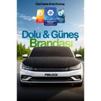 pinlock Sedan uyumlu universal otomobil araba brandası, dolu ve kar koruyucu branda örtüsü Oto Brandası