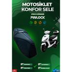 Pinlock Yuki Casper Motosiklet Konfor Sele ve Koltuk Kılıfı Visco Sponge