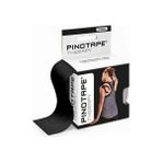 Pino Tape Therapy Cotton Kinosiology Ağrı-Sporcu Bandı-Yüz YOGASI-5CMX5M - Yetişkin - Siyah - Grafik